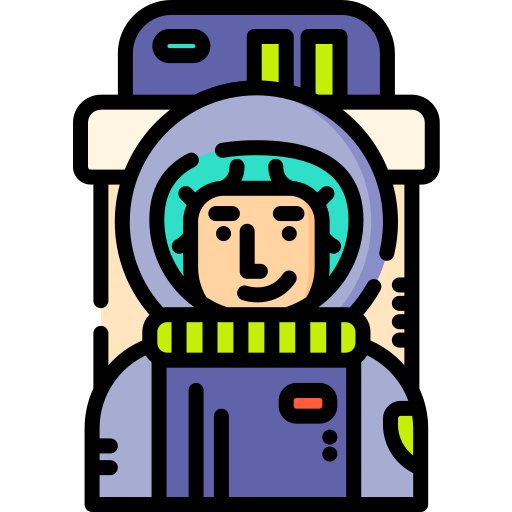 astronauta icono gratis