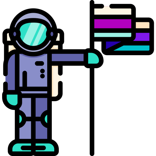 astronauta icono gratis