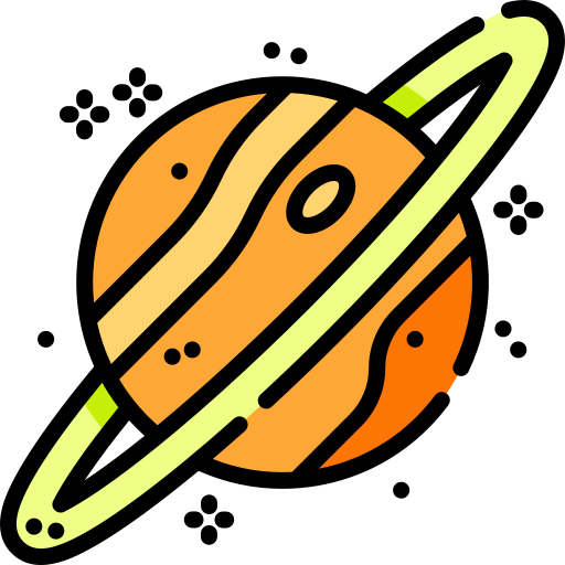 saturno icono gratis