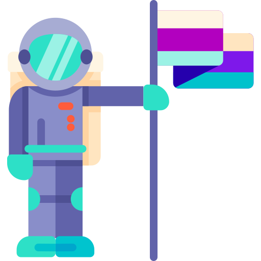 astronauta icono gratis