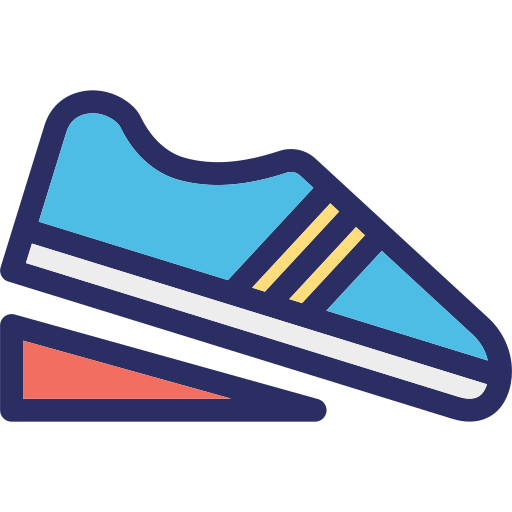 zapatos de gimnasia icono gratis