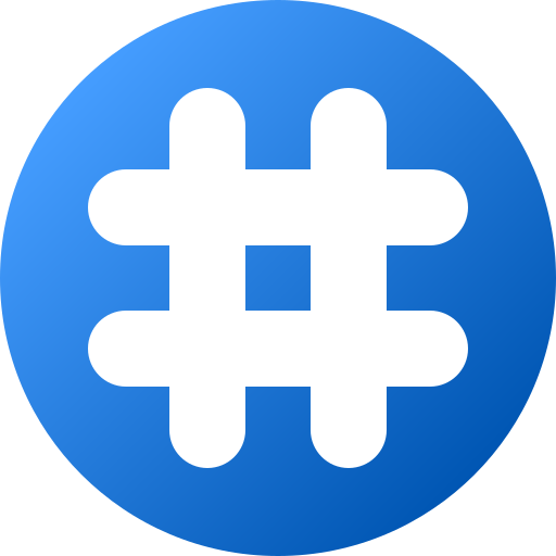 hashtag icono gratis