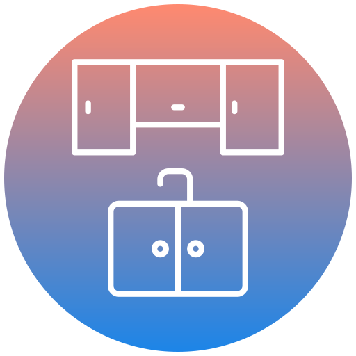 Кухонный шкаф бесплатно иконка