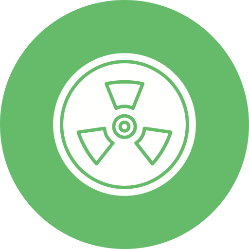 nuclear grátis ícone