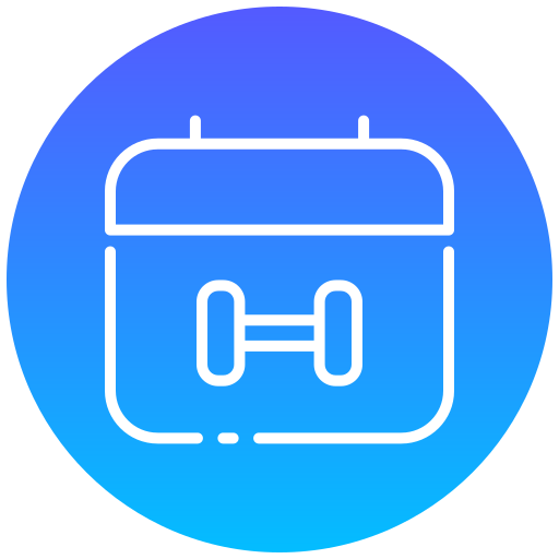 aptitud física icono gratis