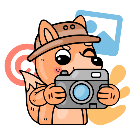 fotografía gratis sticker