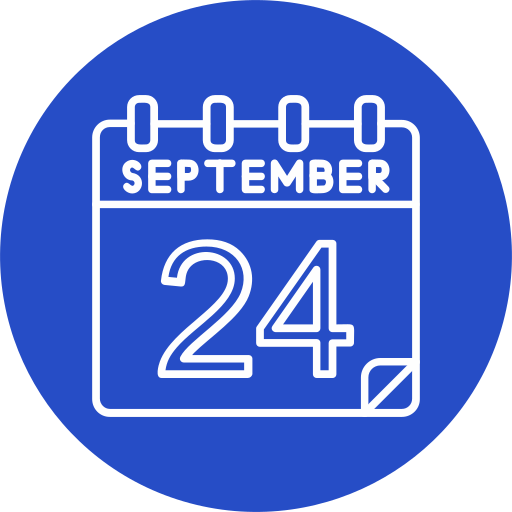 septiembre icono gratis