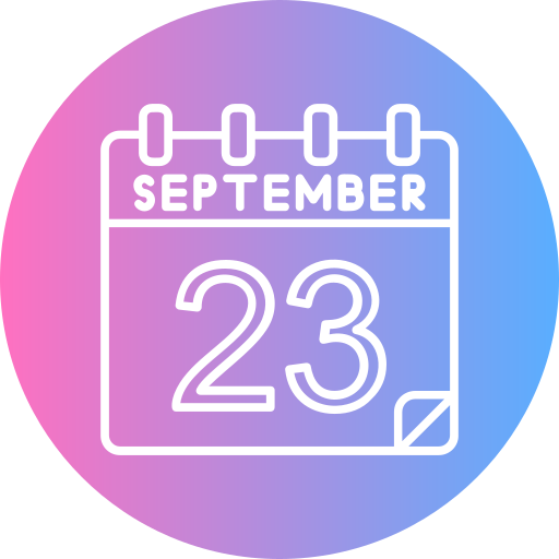 septiembre icono gratis