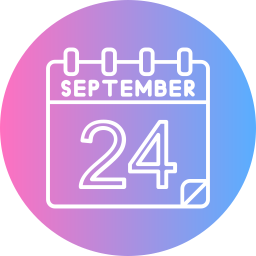 septiembre icono gratis