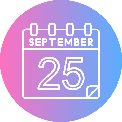 septiembre icono gratis