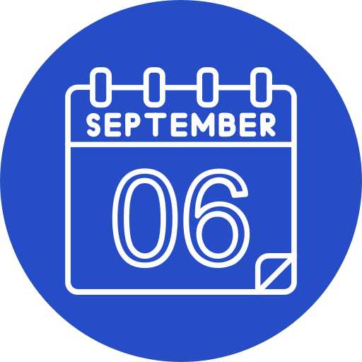 septiembre icono gratis