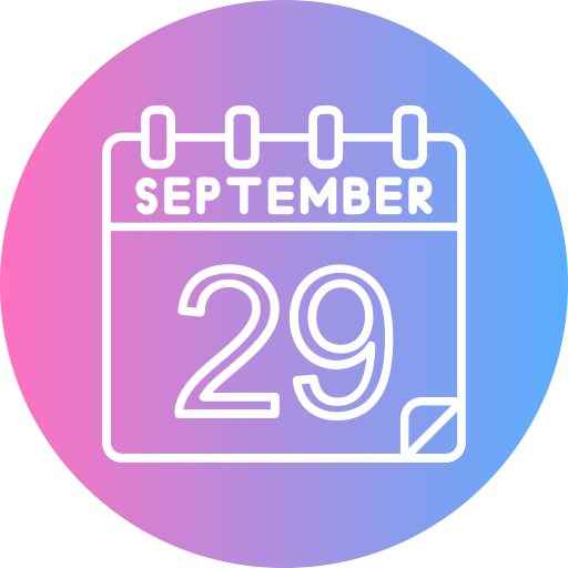 septiembre icono gratis