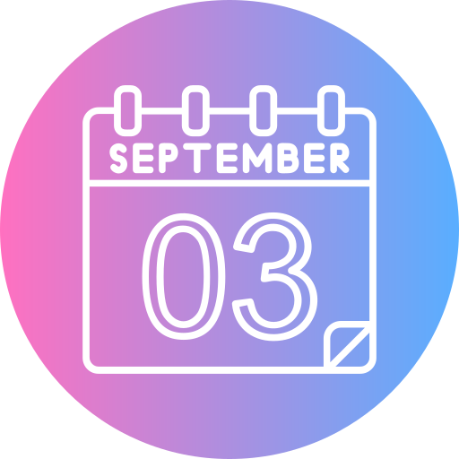 septiembre icono gratis