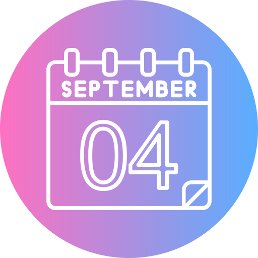 septiembre icono gratis