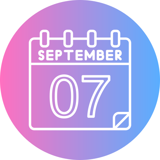 septiembre icono gratis