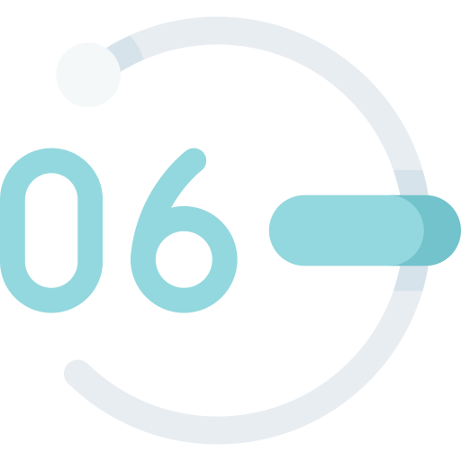 numéro 6 Icône gratuit numéro 6 Icône gratuit