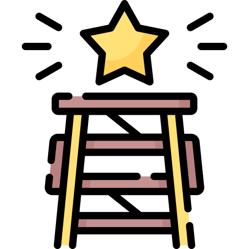 escalera icono gratis