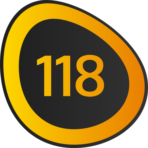 118 Icône gratuit 118 Icône gratuit