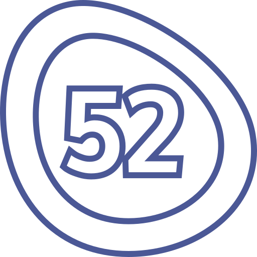 zweiundfünfzig kostenlos Icon zweiundfünfzig kostenlos Icon