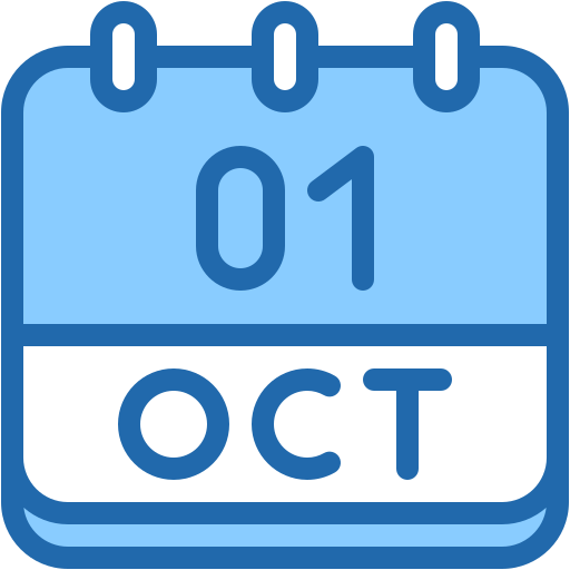 calendario mensual icono gratis