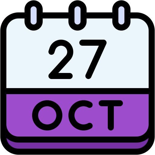 calendario mensual icono gratis