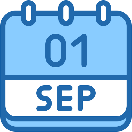 calendario mensual icono gratis