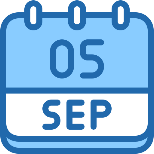 calendario mensual icono gratis