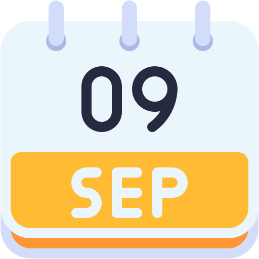 calendario mensual icono gratis