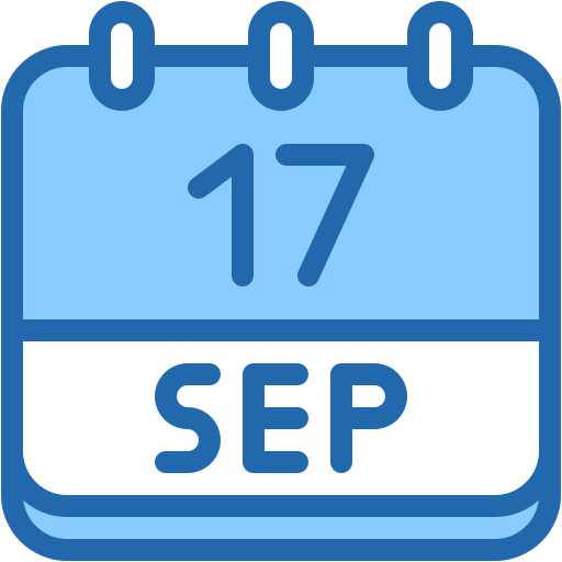 calendario mensual icono gratis