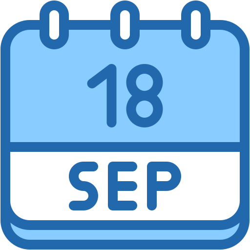 calendario mensual icono gratis