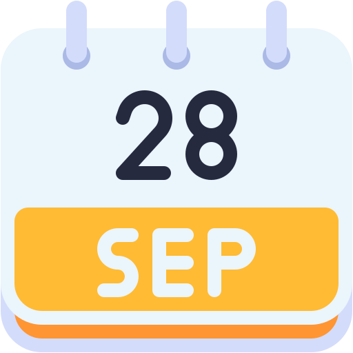 calendario mensual icono gratis