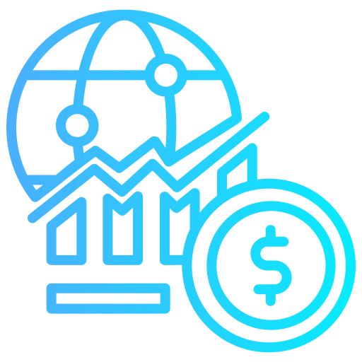 economía icono gratis