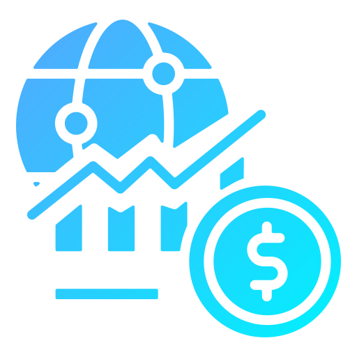 economía icono gratis