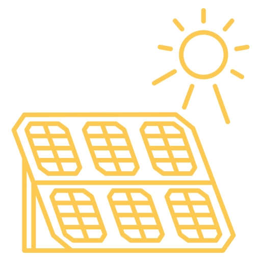 panel solar icono gratis