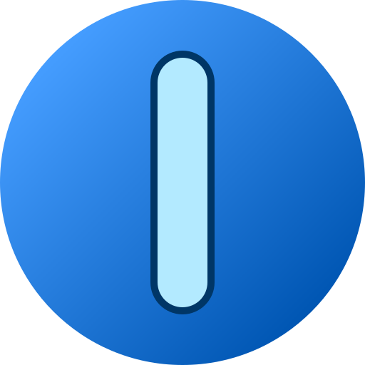 vertikaler balken kostenlos Icon