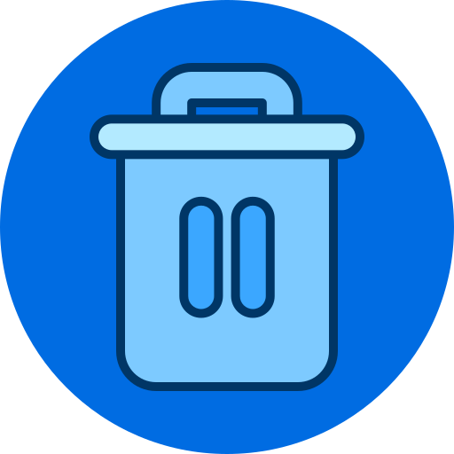 papelera de reciclaje icono gratis