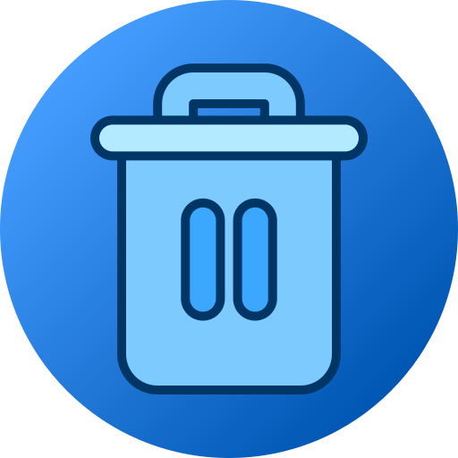 papelera de reciclaje icono gratis