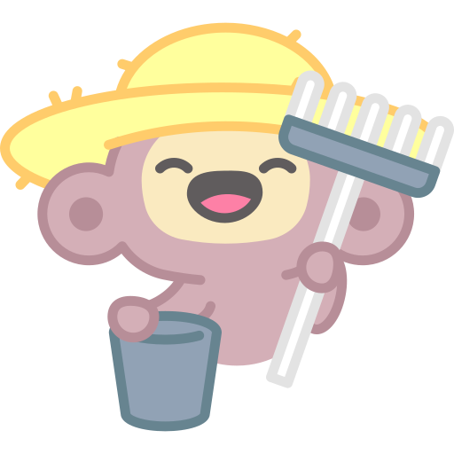 Farmer free sticker