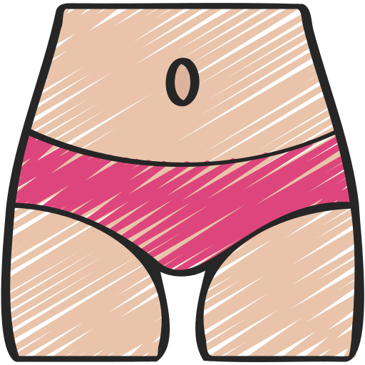 entrepierna icono gratis