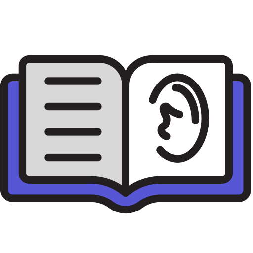 audio libro icono gratis