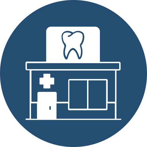 clínica dental icono gratis