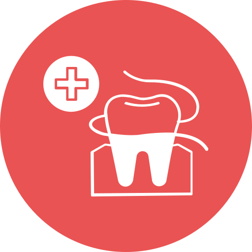 cirugía dental icono gratis