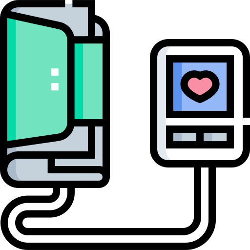 medidor de presión arterial icono gratis