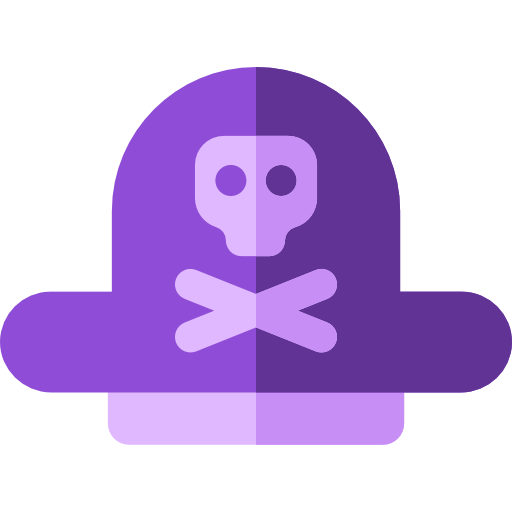 sombrero pirata icono gratis