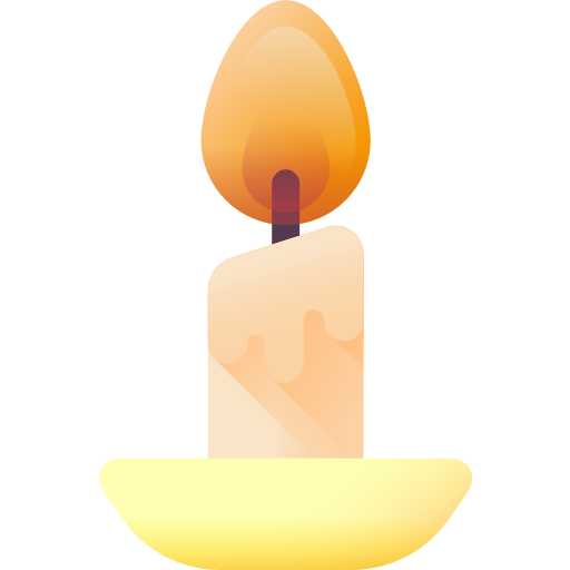 Candle 3D Color icon