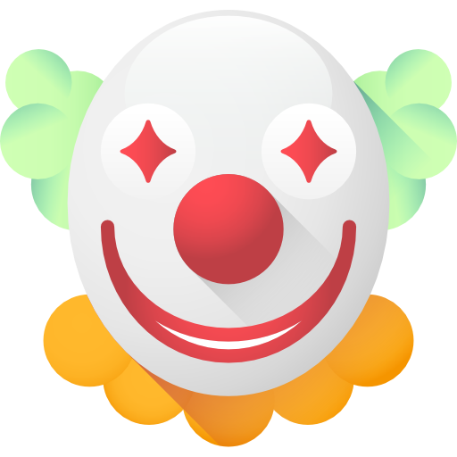 payaso icono gratis