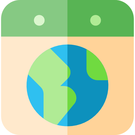 Earth day Basic Rounded Flat icon