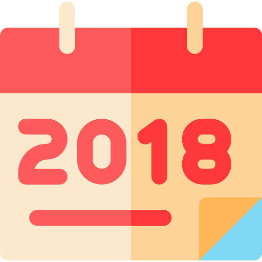 2018 Basic Rounded Flat icon