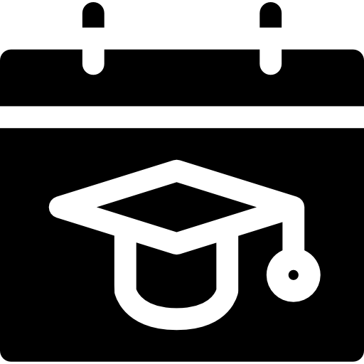 graduación icono gratis