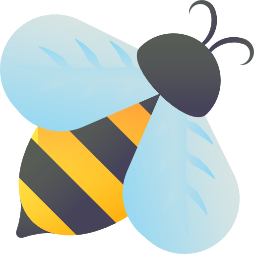 abeja icono gratis